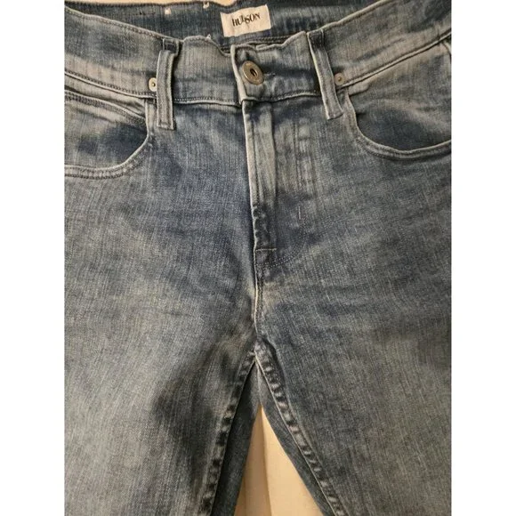 Hudson Blake Slim Straight Light Wash Men's Jeans Size 30
